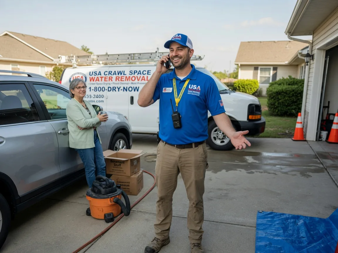 Crawl Space Water Removal Hockingport, OH FAQs